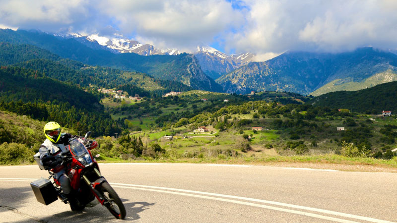 Motorradland Griechenland (tolle Motorradstrecken)