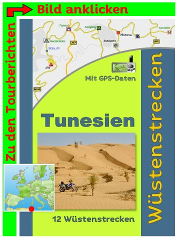 Tourenbuch Tunesien Wüstenstrecken