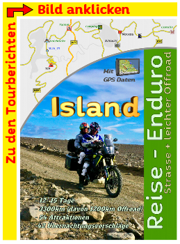 Reiseenduro Strecken in Island Reiseenduro Strecken in Island