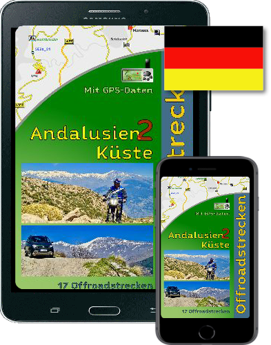 Ebook von Andalusien Küste in deutscher Sprache