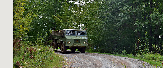Montenegro Geländewagen 4x4 strecken