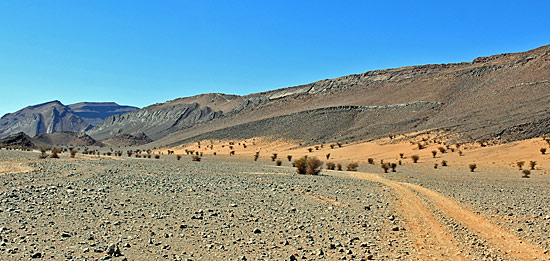 Wüstenpiste Marokko