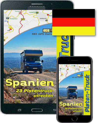 Ebook für 4x4 LKW durch Spanien Offroad 