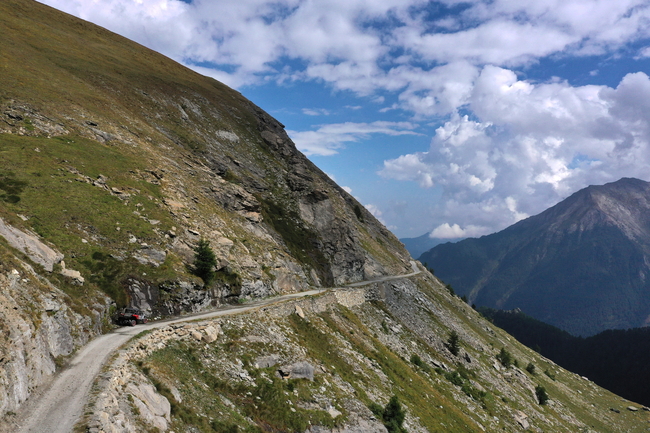 Assietta Kammstrasse mit dem Motorrad