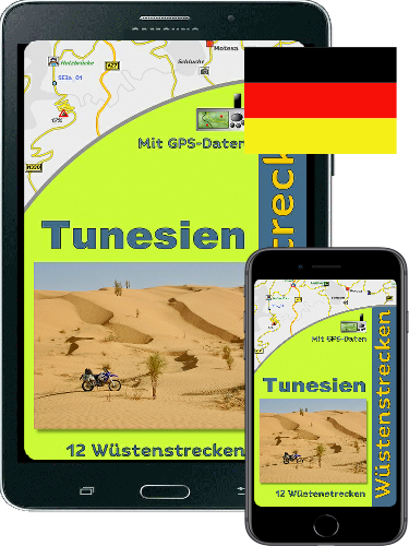 Ebook Reiseführer für Wüstenstrecken in Tunesien