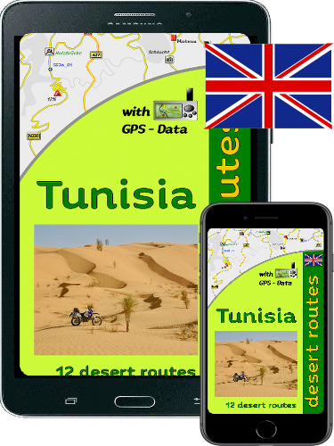 EBook Tunisia Desert Routes (PDF file) including GPS data in GPX format