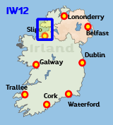 Tourenkarte Nordwesten Irland
