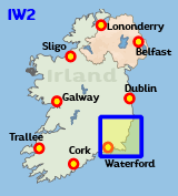 Tourenkarte Waterford Wohnmobiltour Irland