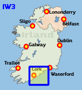 Tourenkarte Cork Wohnmobiltour Irland