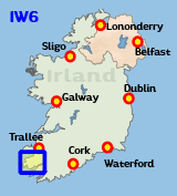 Tourenkarte Ring of Kerry Irland